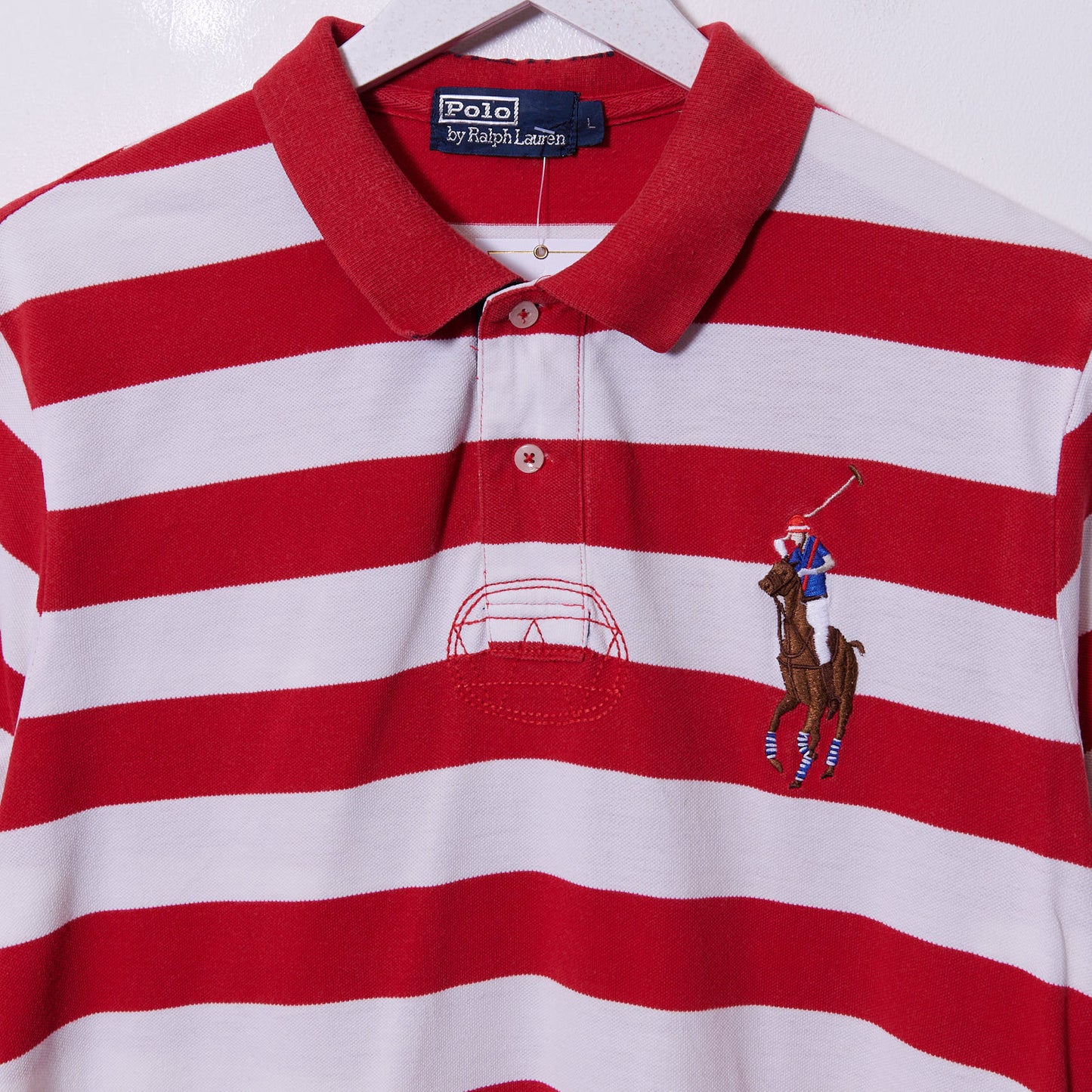 Vintage Ralph Lauren Big Pony Polo Shirt #3 Medium