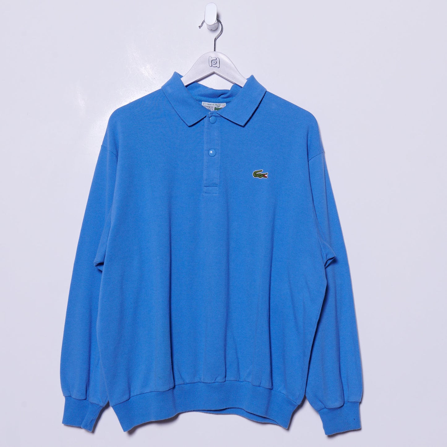 Vintage Lacoste Collared Sweatshirt Medium