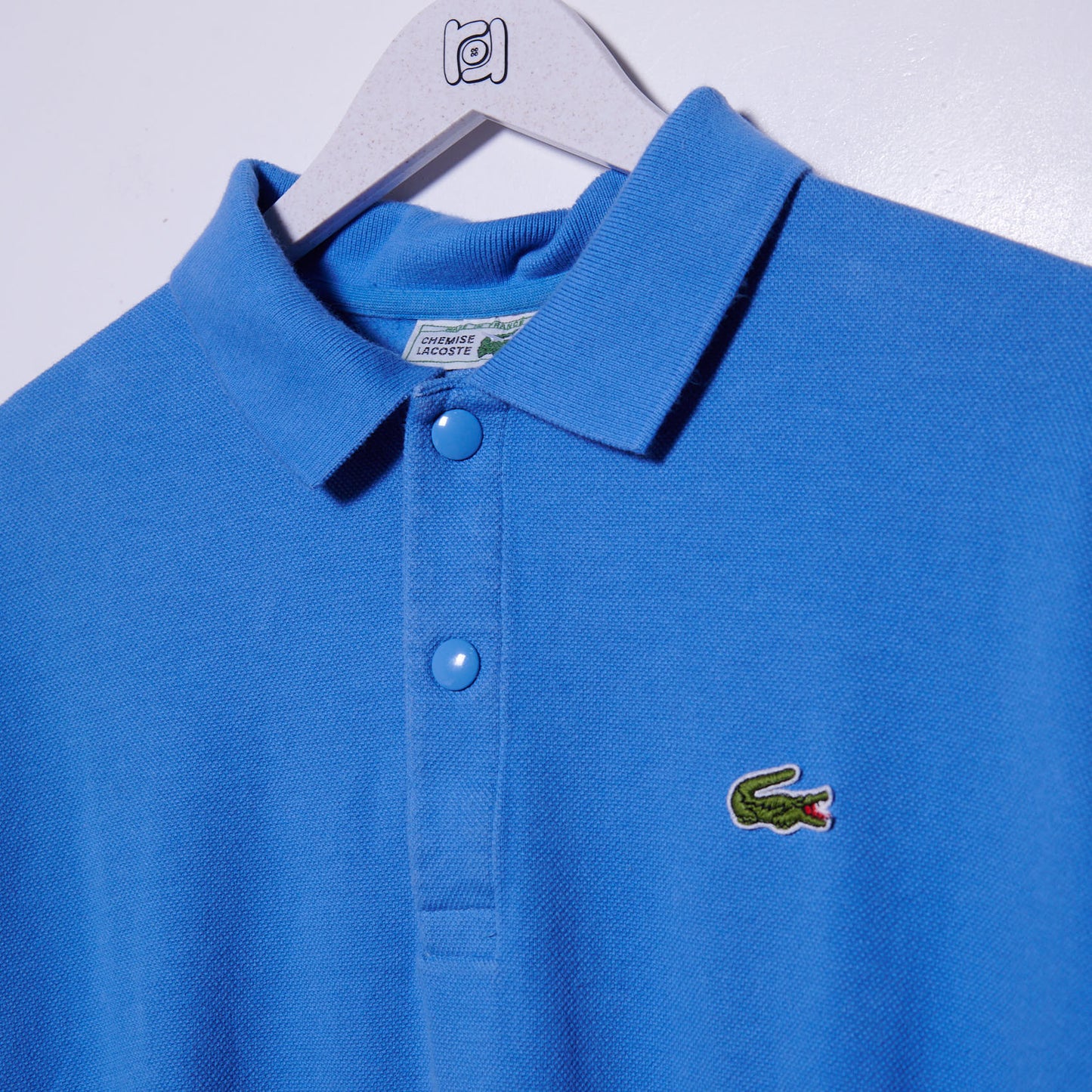 Vintage Lacoste Collared Sweatshirt Medium
