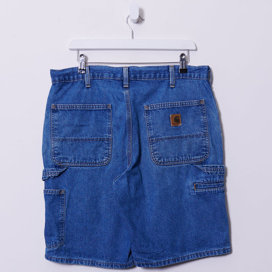 Vintage Carhartt Denim Carpernter Jorts 34W