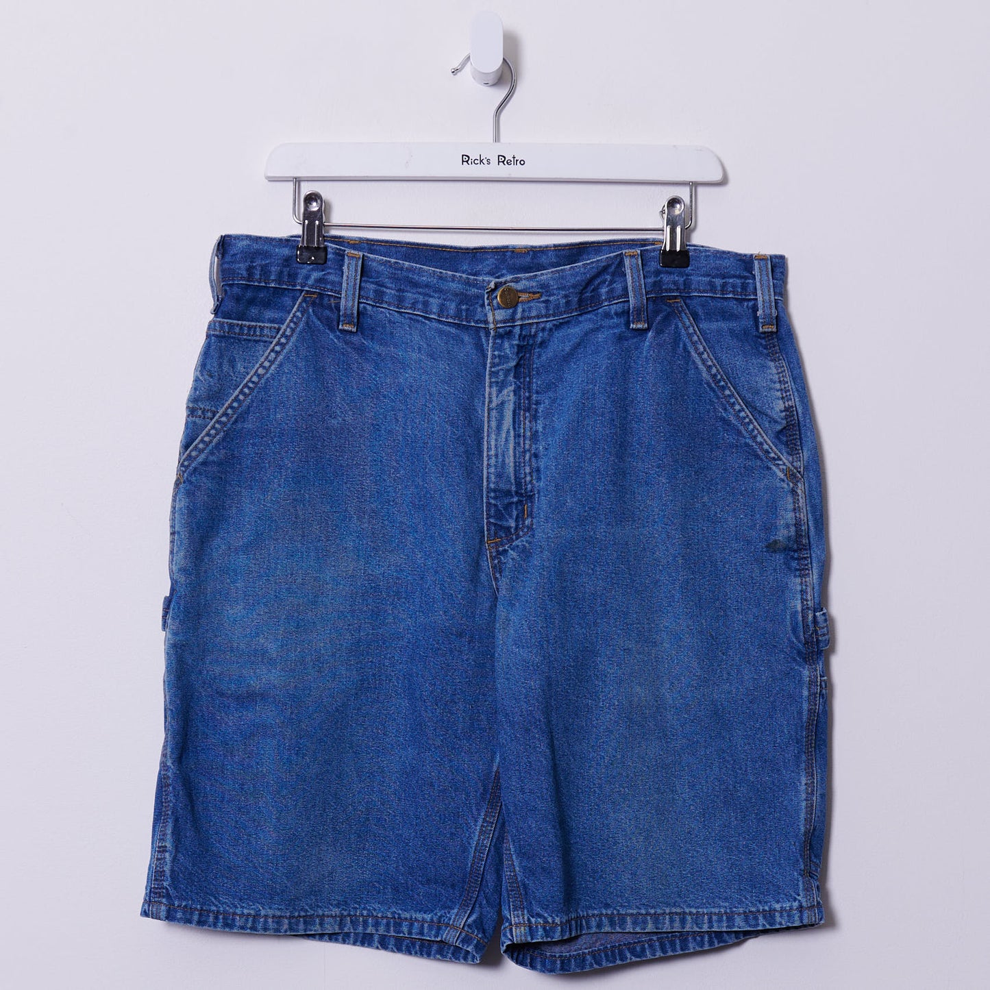 Vintage Carhartt Denim Carpernter Jorts 34W