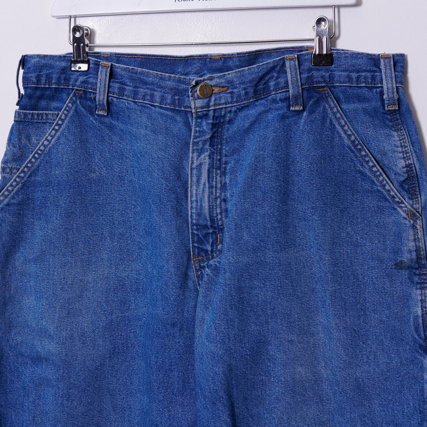 Vintage Carhartt Denim Carpernter Jorts 34W