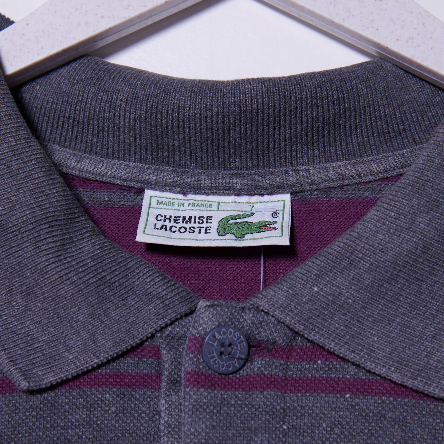 Vintage Lacoste Collared Sweatshirt XXL