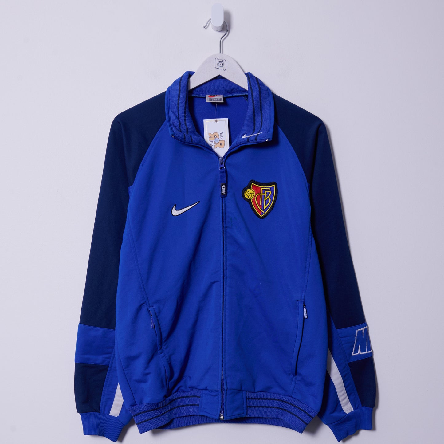 Vintage Nike FC Basel 2000 - 01 Track Jacket Small