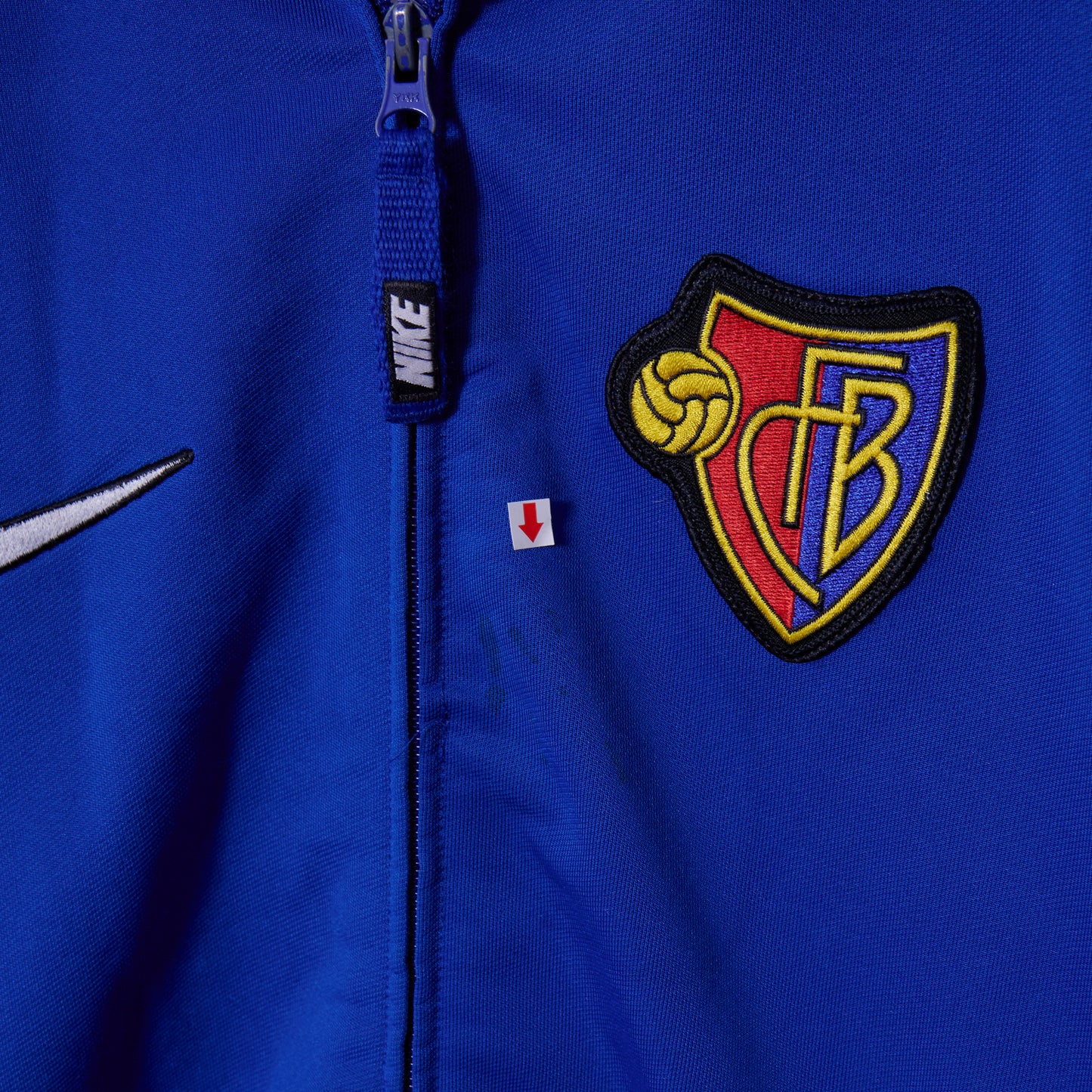 Vintage Nike FC Basel 2000 - 01 Track Jacket Small