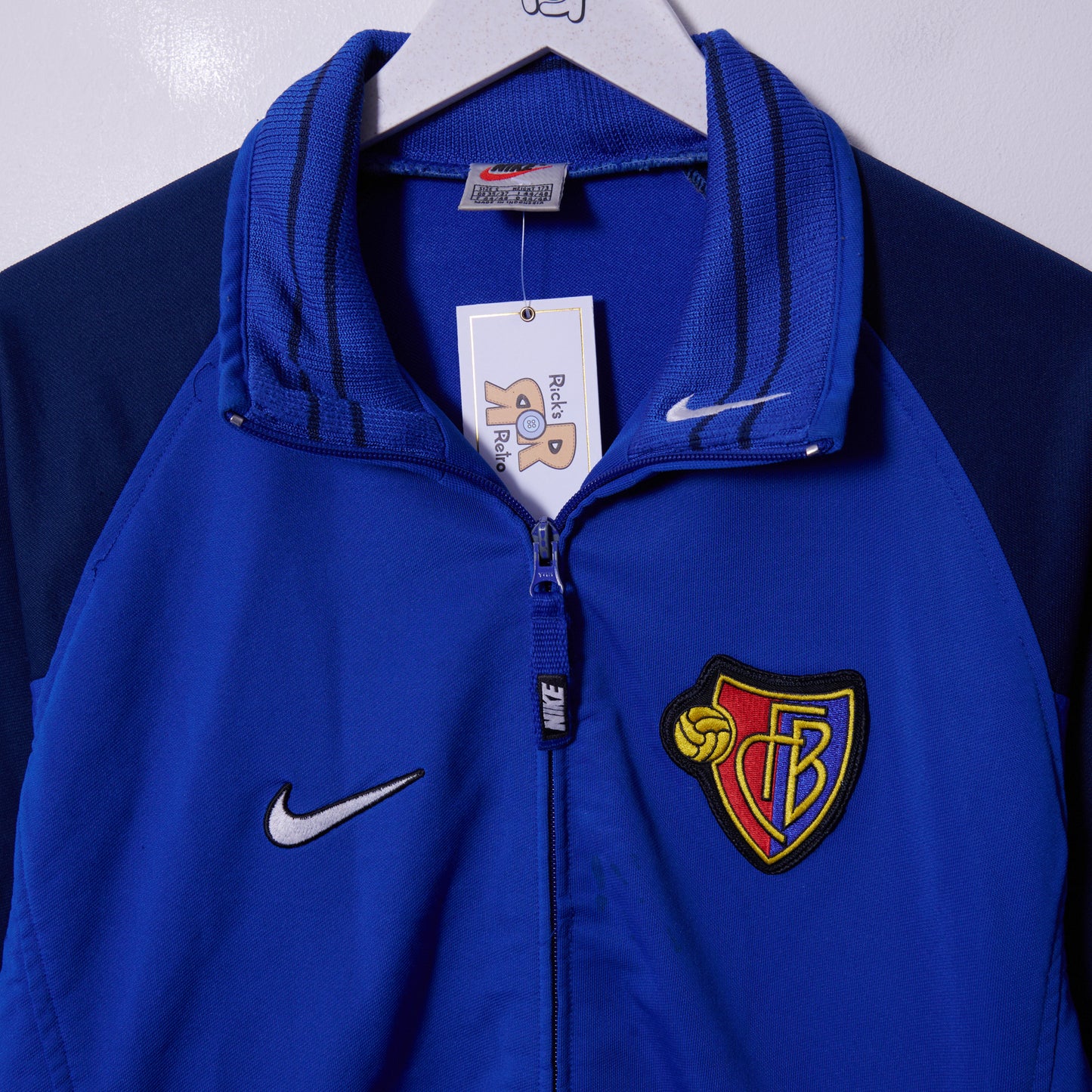 Vintage Nike FC Basel 2000 - 01 Track Jacket Small