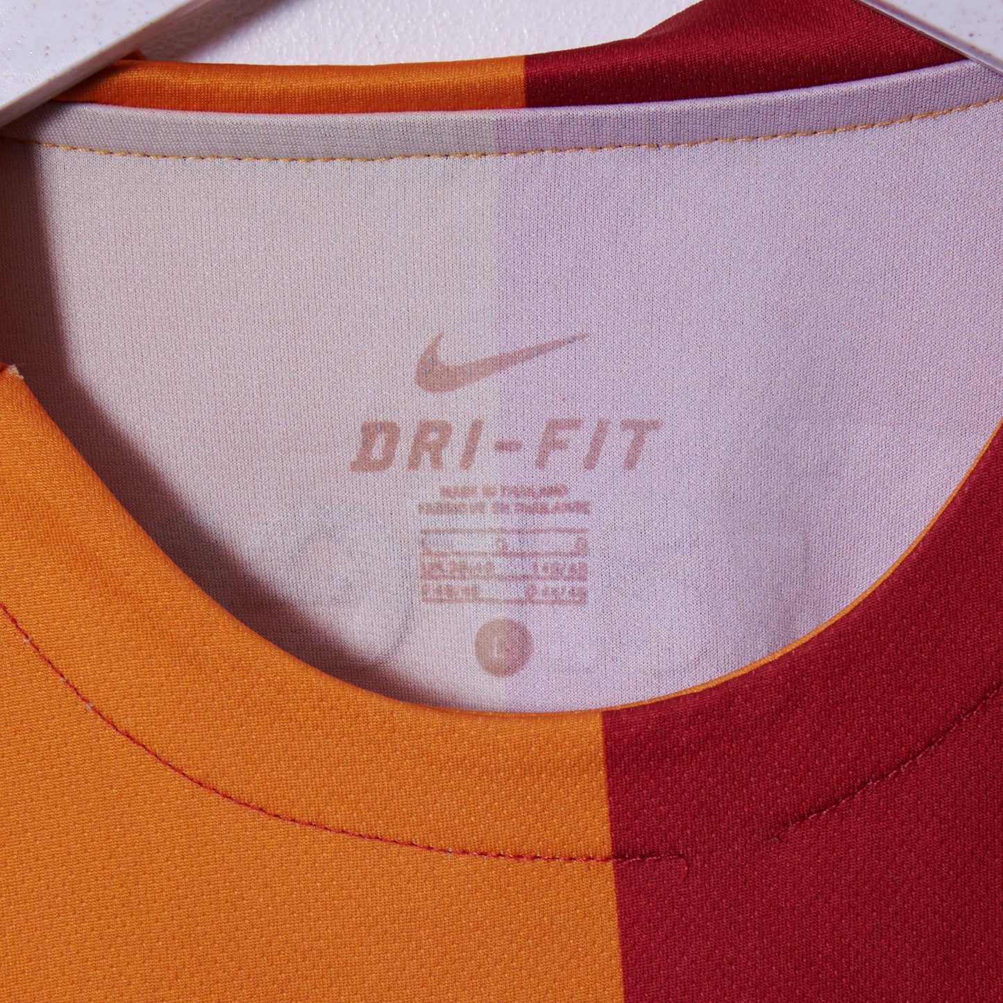 Vintage Galatasaray 2017-18 Nike Home Shirt Large