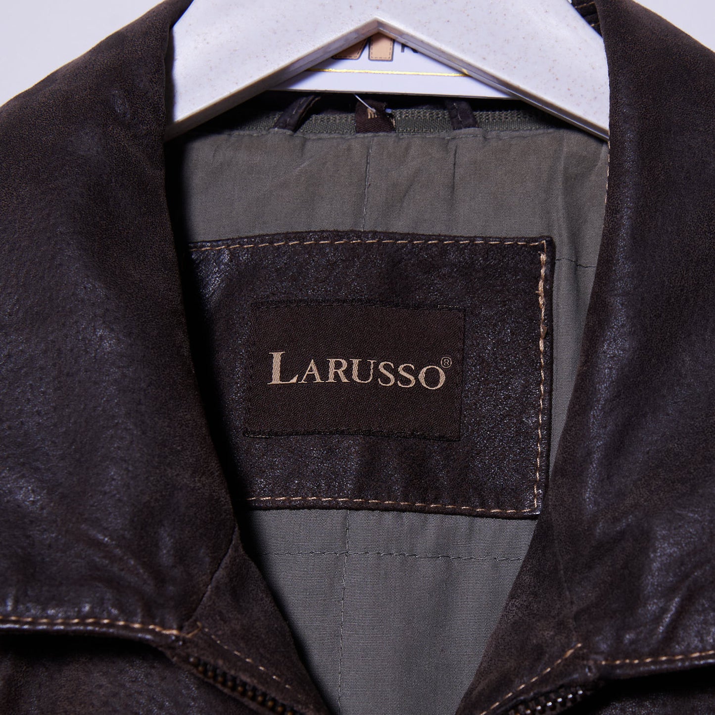 Vintage 90s Italian Leather Jacket Medium