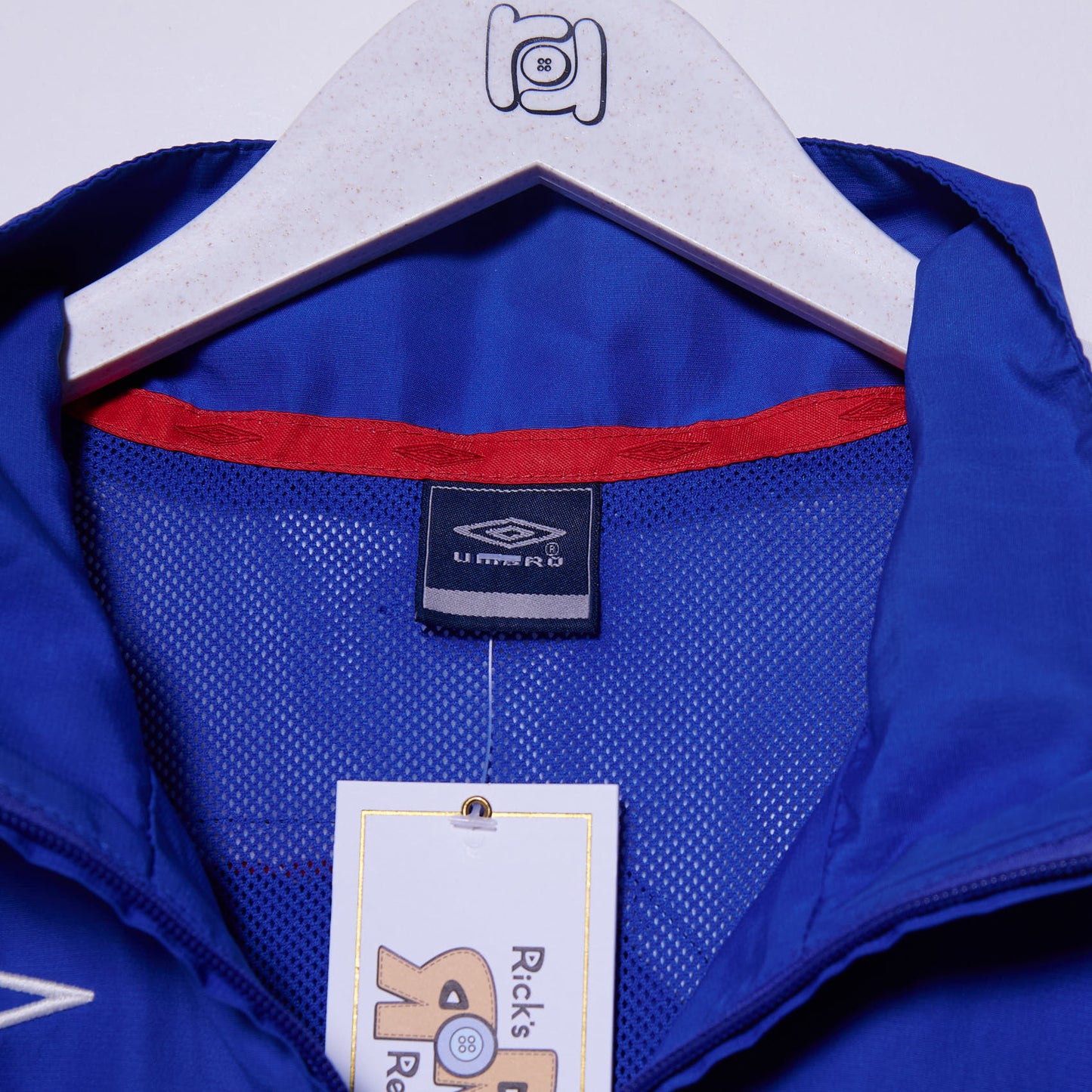 Vintage Rangers 2008 Umbro Track Jacket Medium