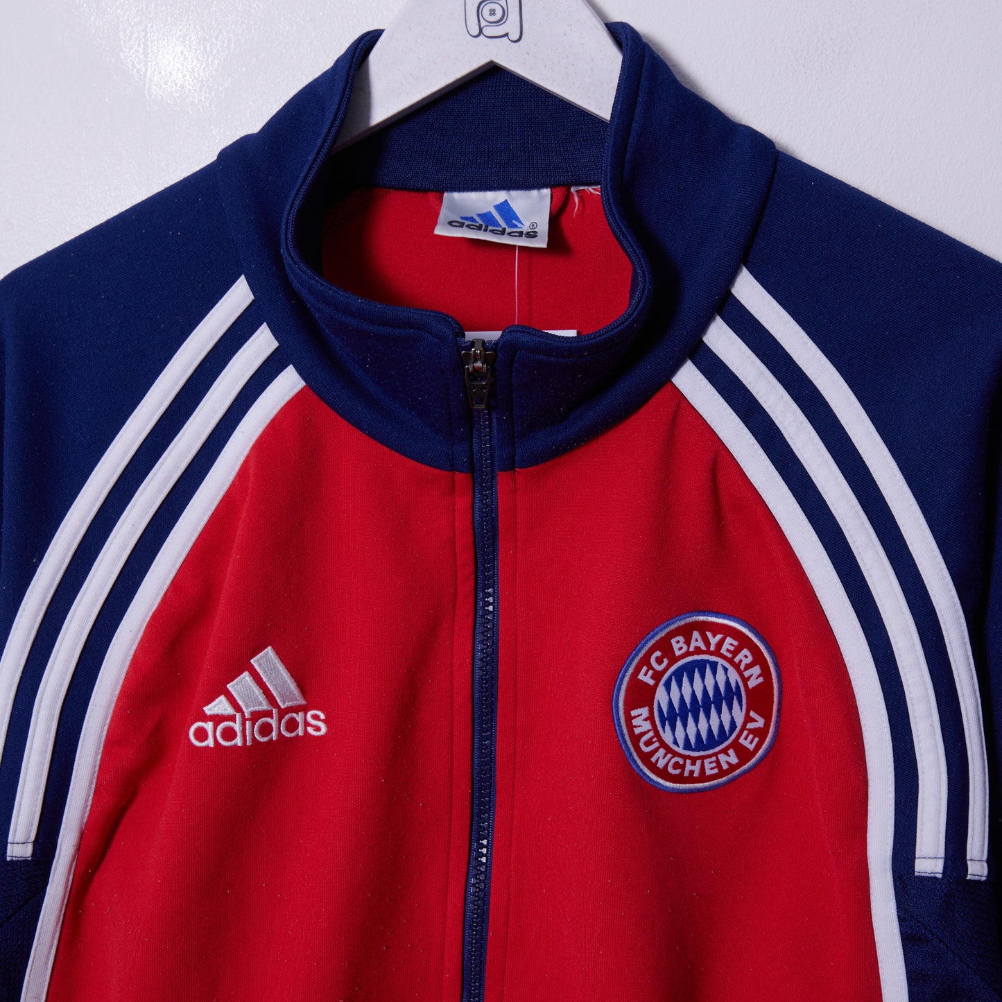 Vintage Bayern Munich 90s Adidas Track Jacket XL
