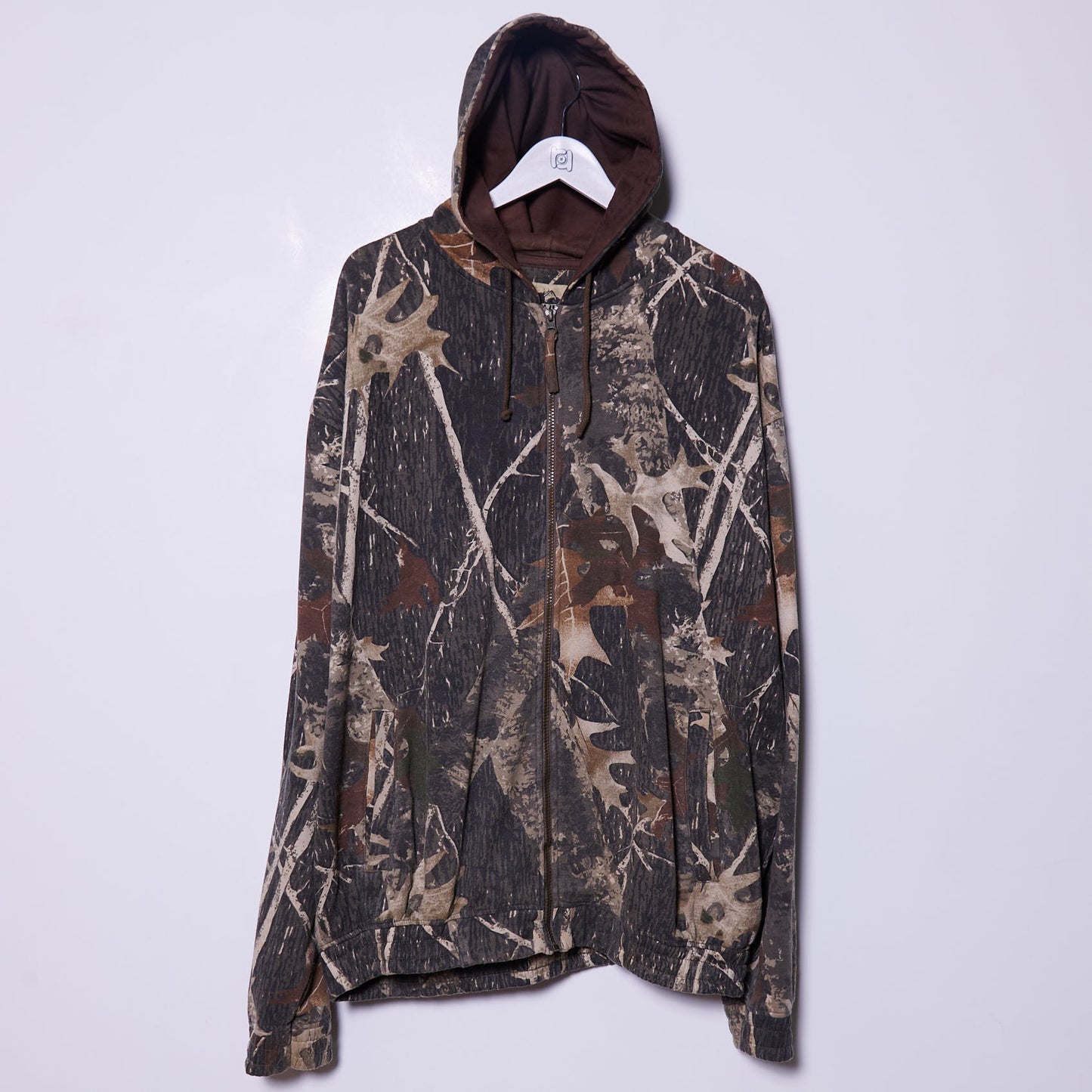 Vintage Real Tree Camo Hoodie XXL