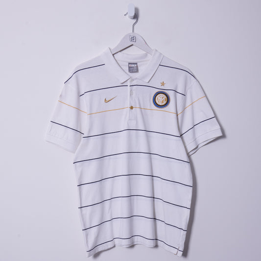 Vintage Inter Milan 00s Nike Polo Shirt Medium