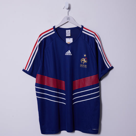 Vintage France 2008-09 Adidas Home Shirt XL