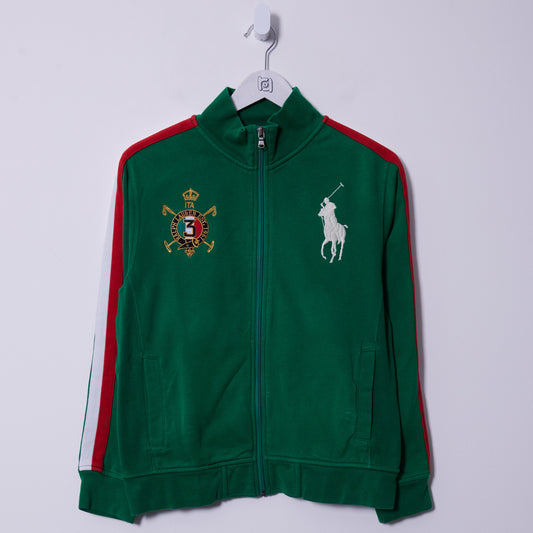 Vintage Ralph Lauren Italy Big Pony Track Jacket Small