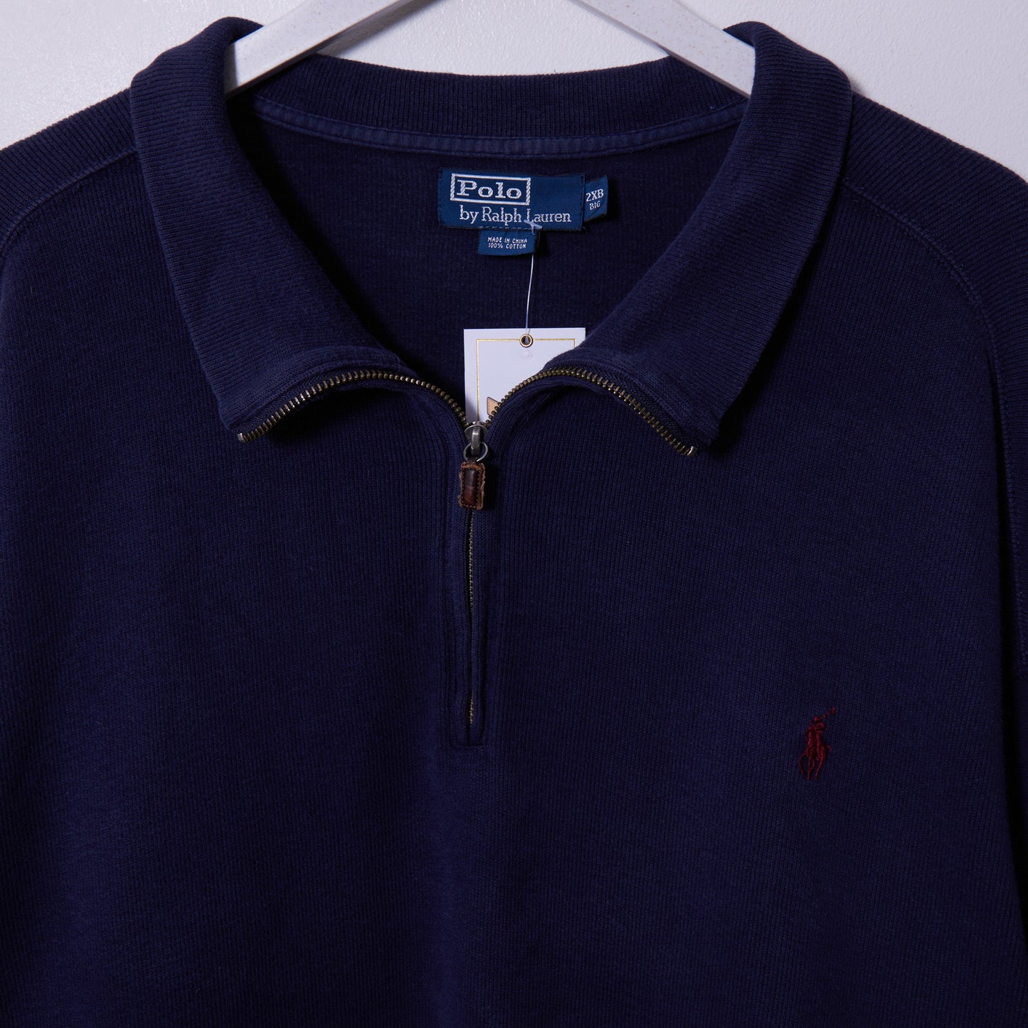 Vintage Ralph Lauren Quarter Zip Sweatshirt XXXL