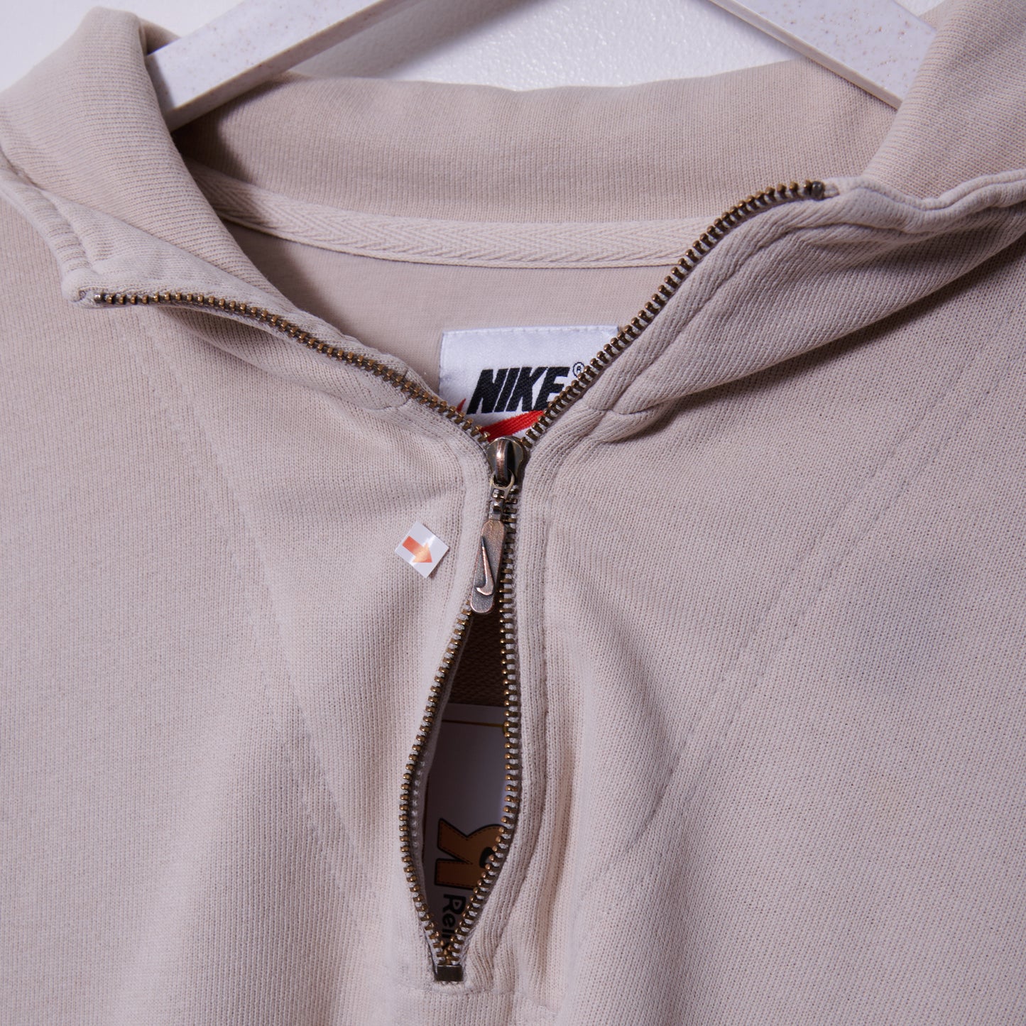Vintage Nike 90s Quarter Zip Sweatshirt XXL (Broken Zip)