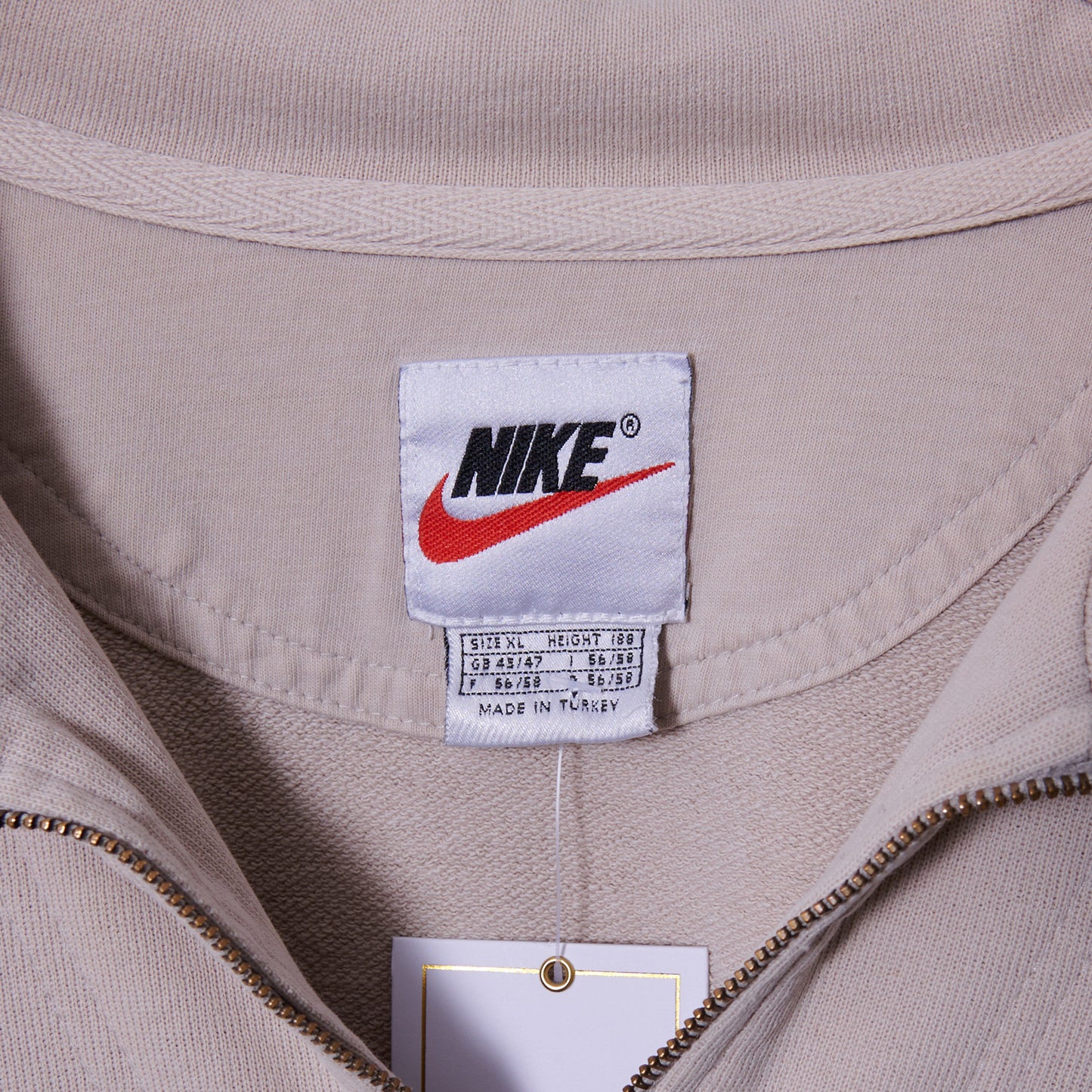 Vintage Nike 90s Quarter Zip Sweatshirt XXL (Broken Zip)