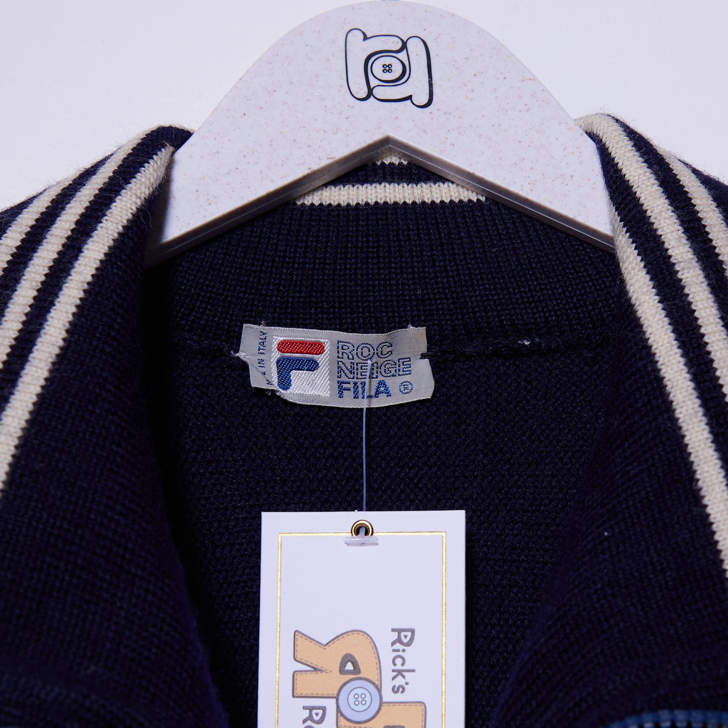 Vintage Fila 3/4 Zip 80s Sweatshirt Medium