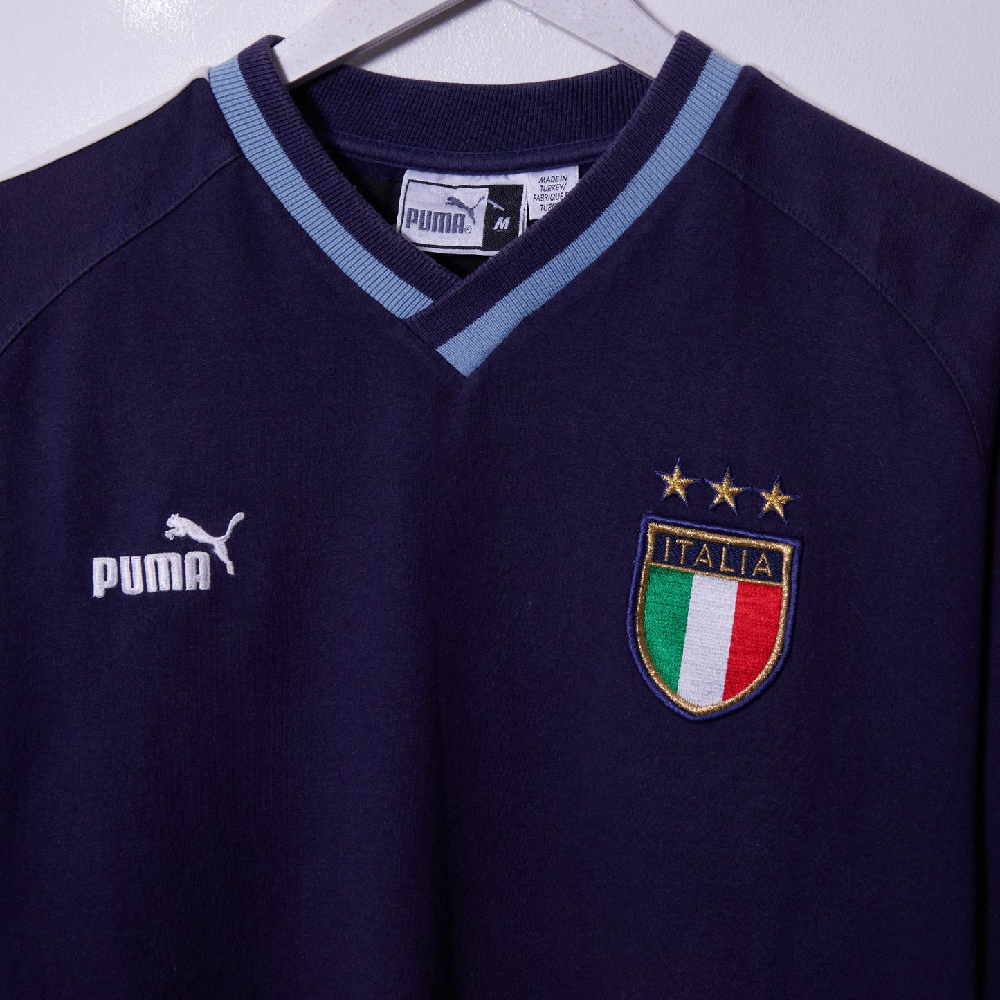 Vintage Italy 2003-2004 Puma Training Shirt Medium