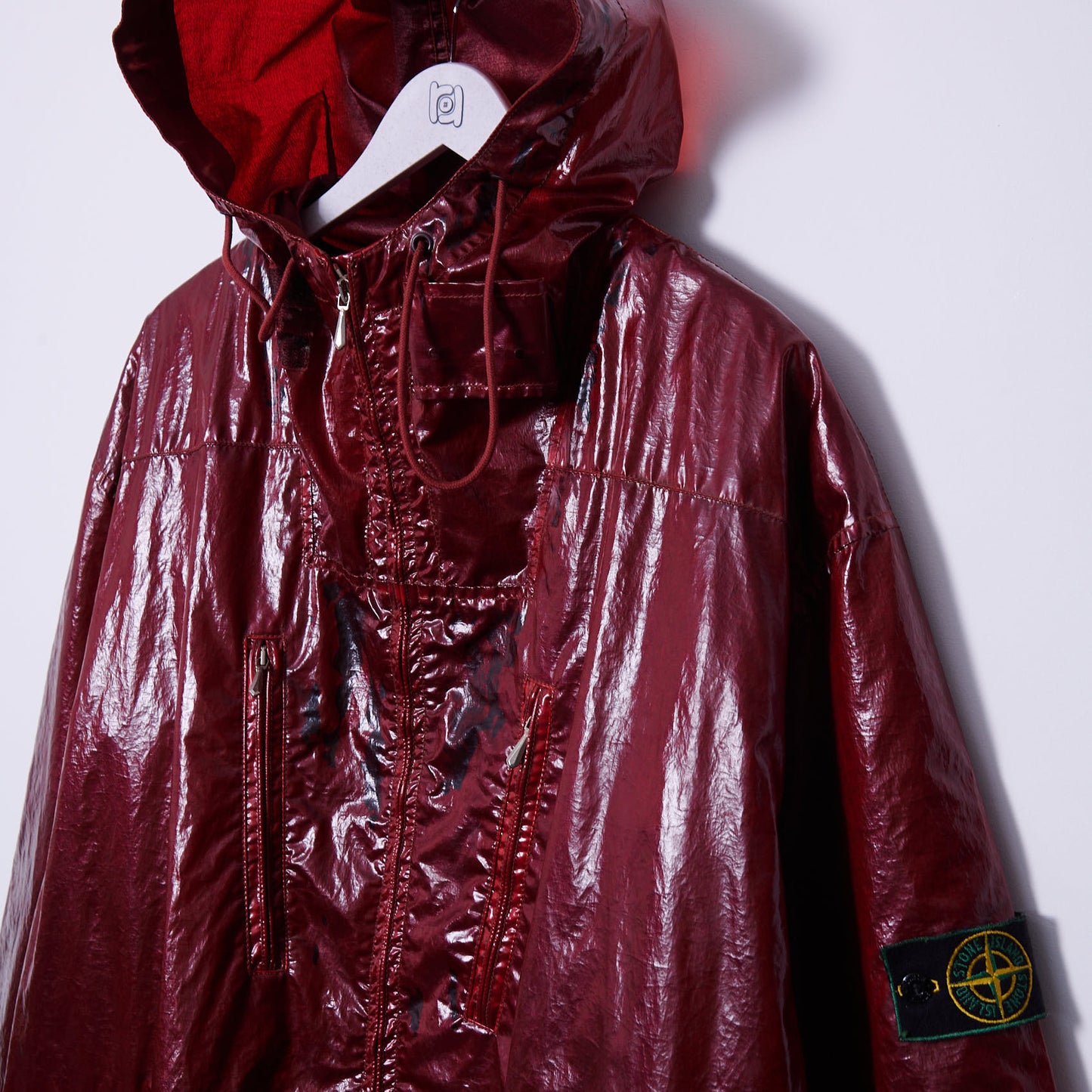 Vintage Stone Island 90s Toffee Wrapper Jacket XL