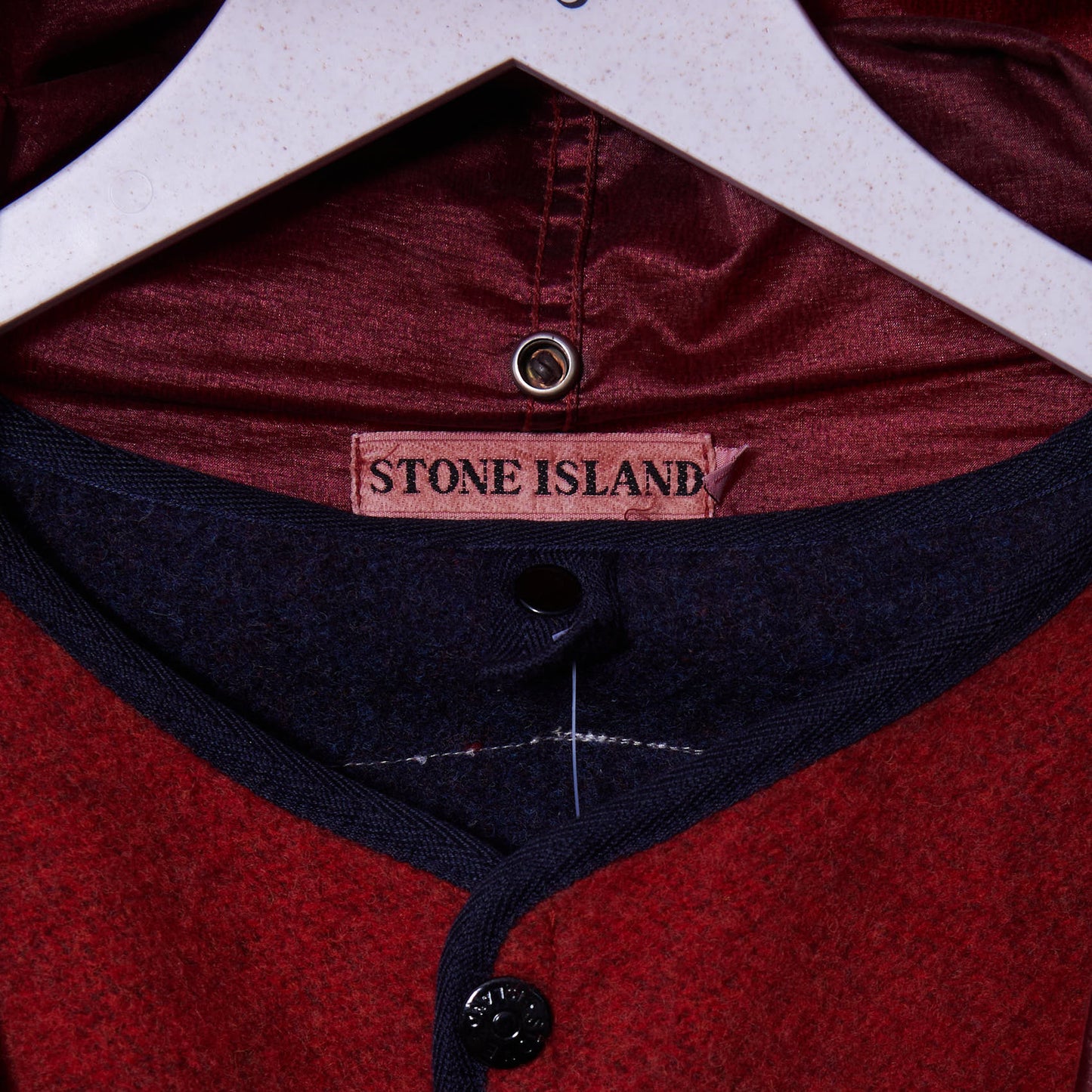 Vintage Stone Island 90s Toffee Wrapper Jacket XL