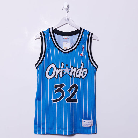 Vintage Orlando Magic Champion NBA Jersey #32 Shaq O'Neal Small