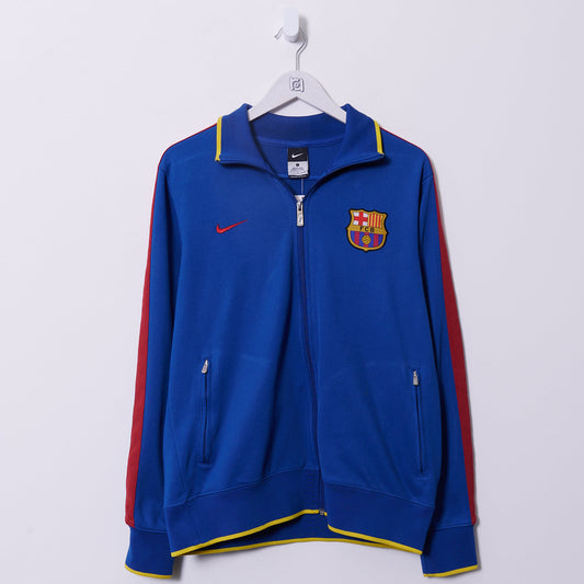 Vintage Barcelona 2011-2012 Nike Track Jacket Large