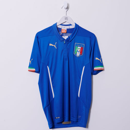 Vintage Italy 2014-2015 Puma Home Shirt Medium