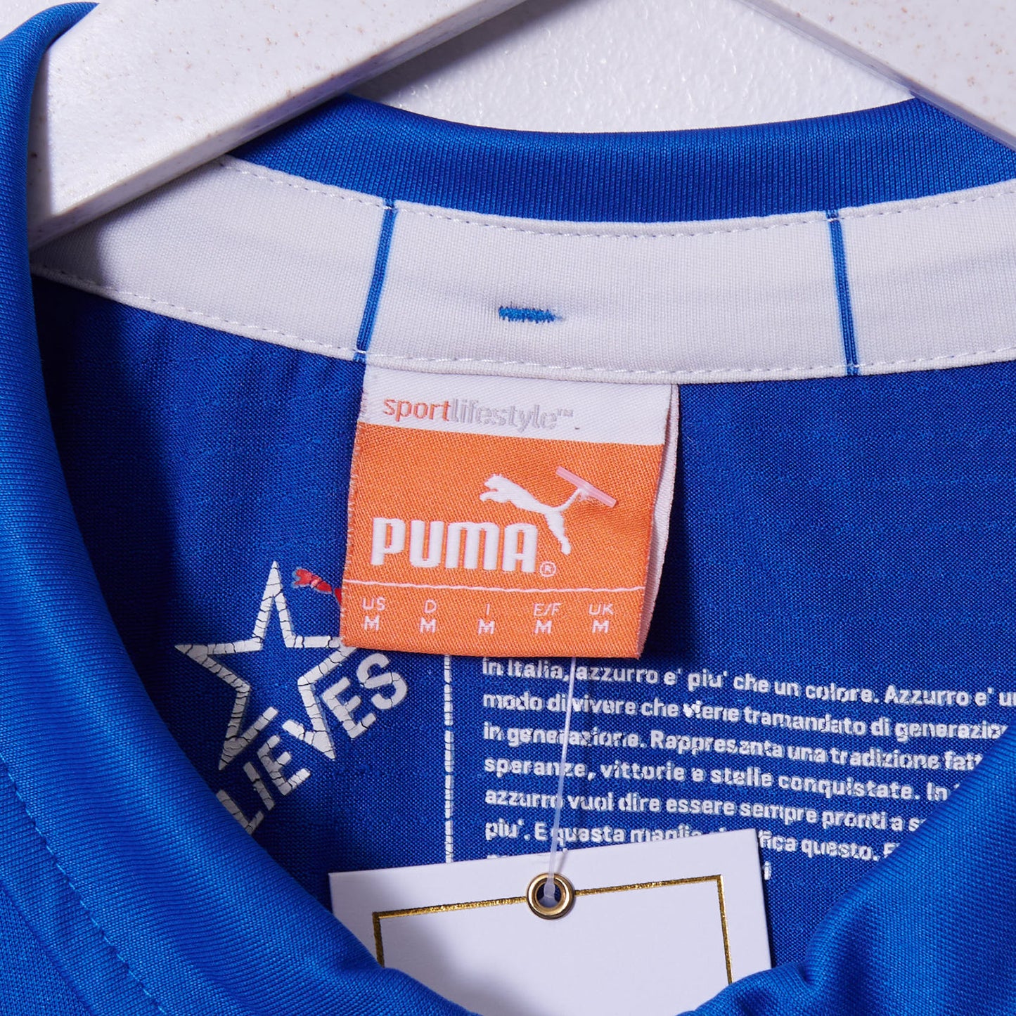 Vintage Italy 2014-2015 Puma Home Shirt Medium
