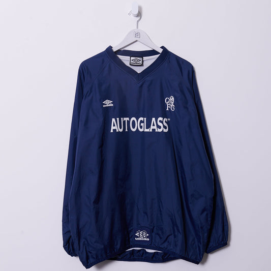 Vintage Chelsea 2001-2002 Umbro Training Jacket XXL