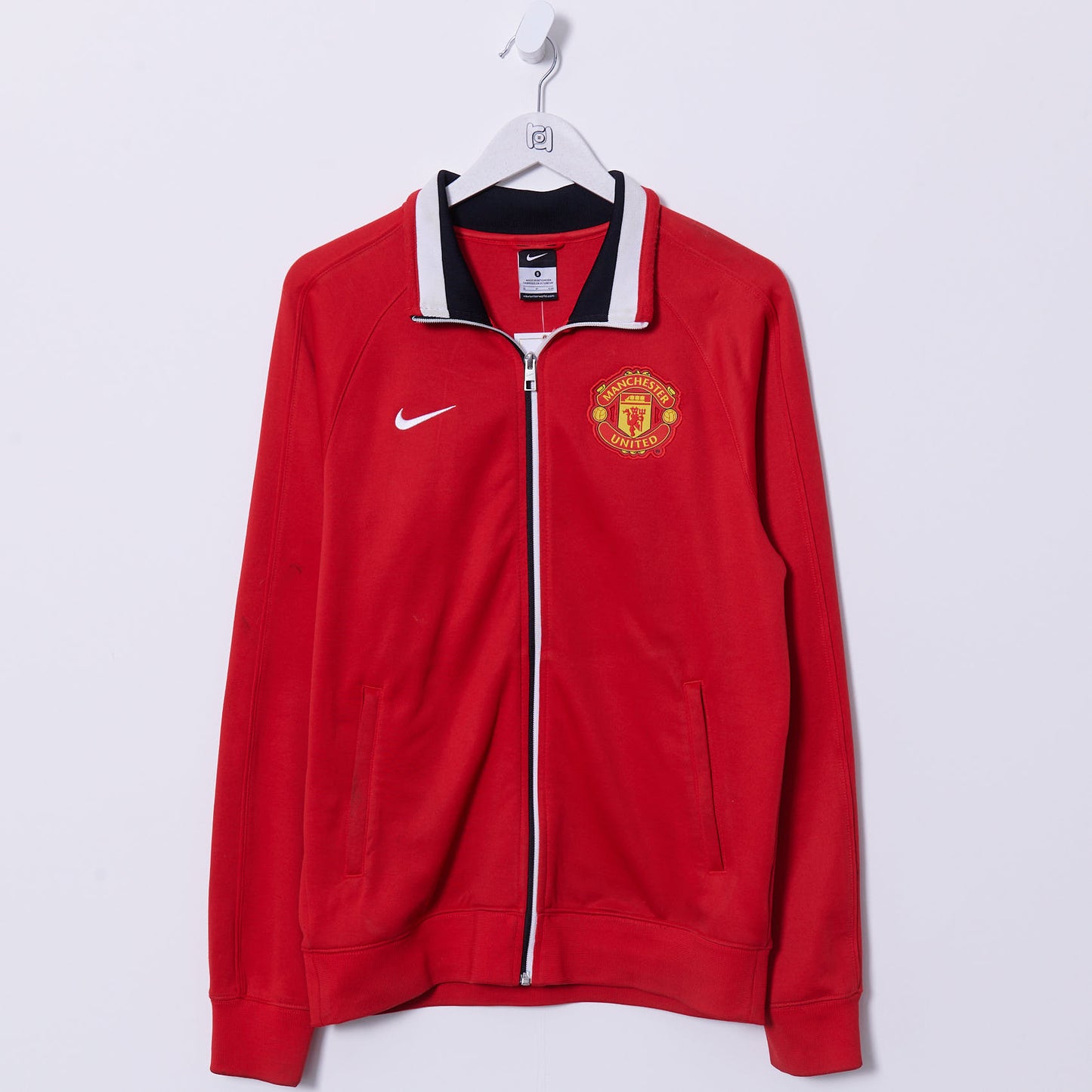 Vintage Manchester United Nike Track Jacket Medium