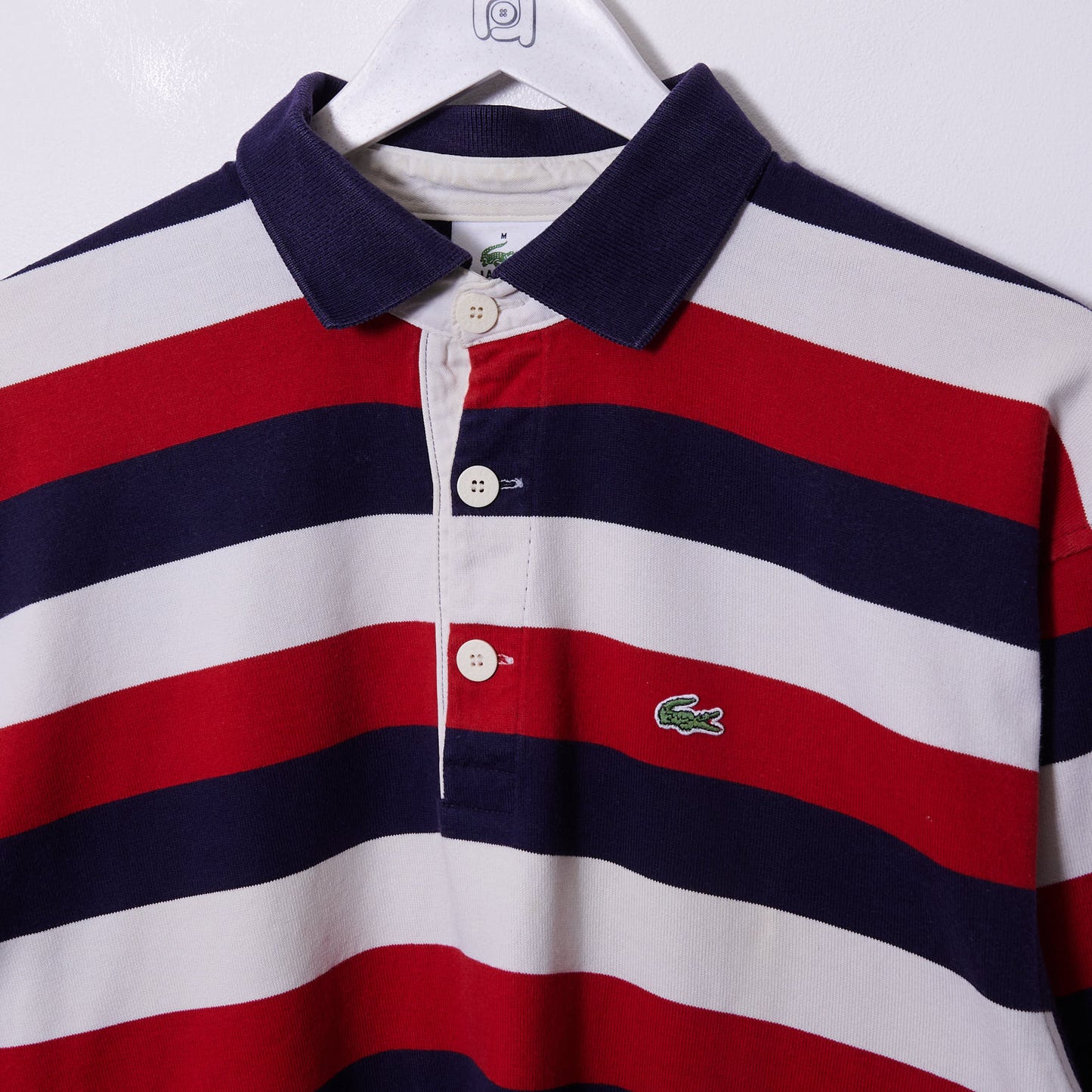 Vintage Lacoste Rugby Shirt Medium