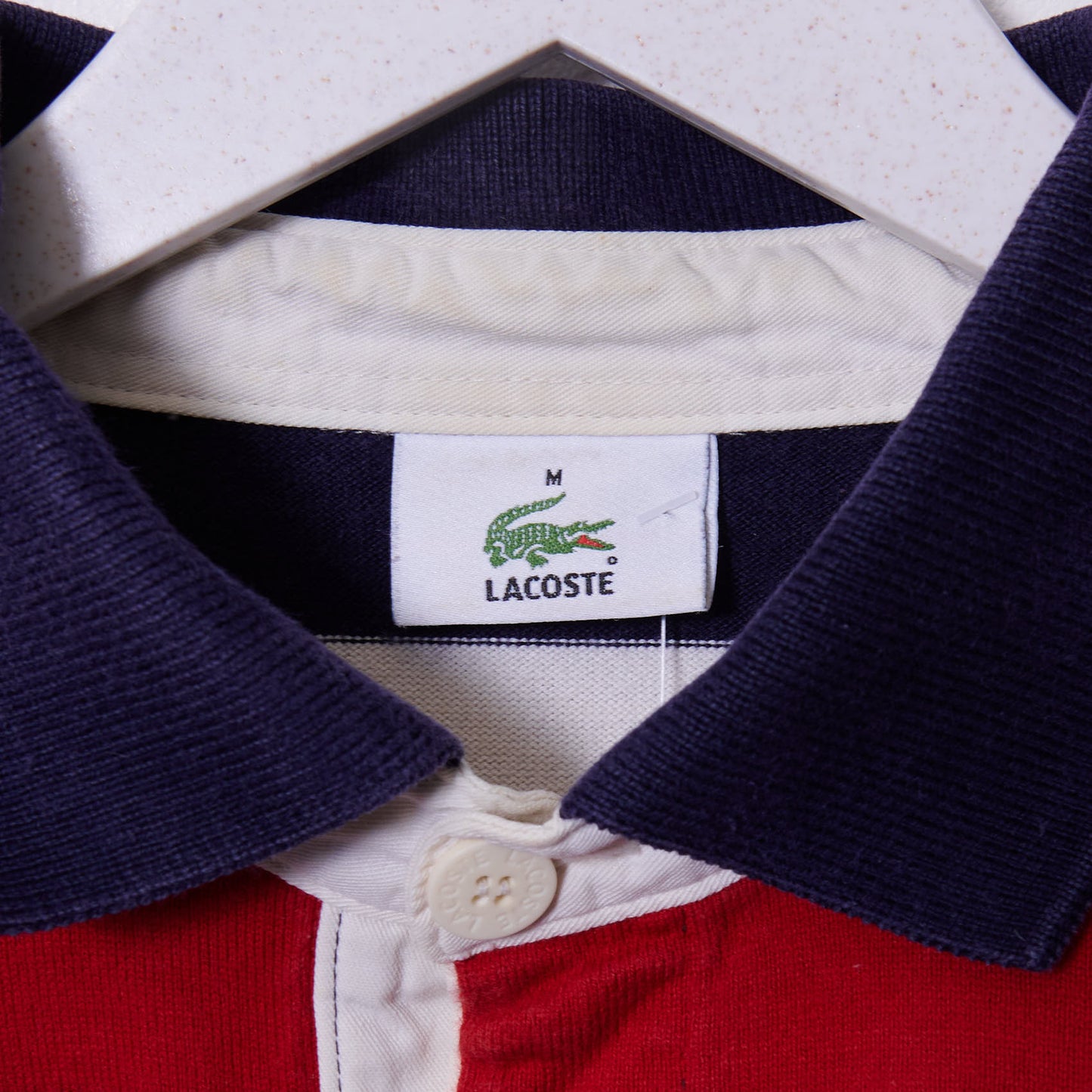 Vintage Lacoste Rugby Shirt Medium