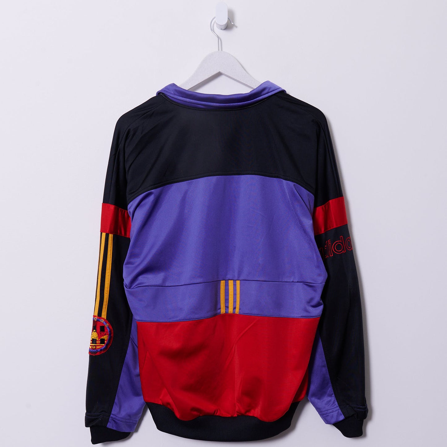 Vintage Adidas Quarter Zip 90s Track Jacket Medium