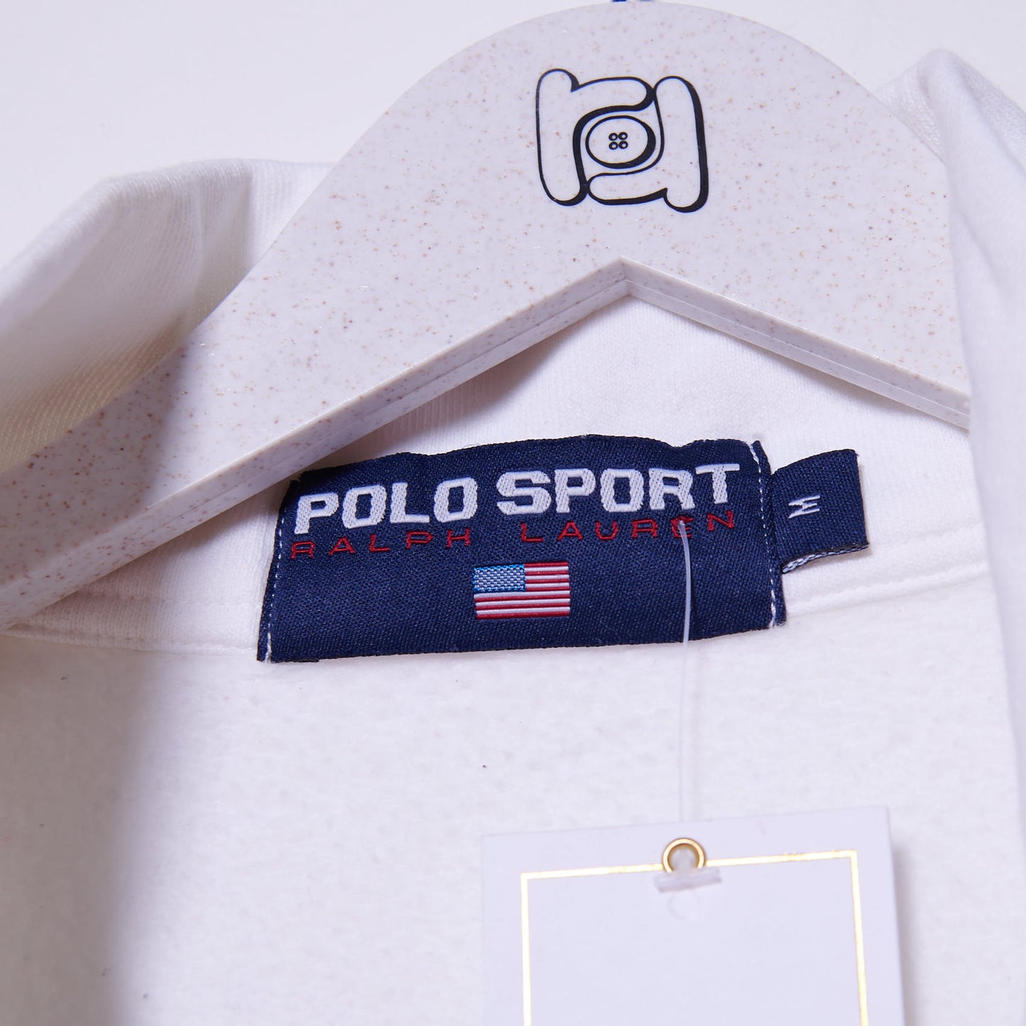 Vintage Ralph Lauren Polo Sport USA 90s Quarter Zip Sweatshirt Large