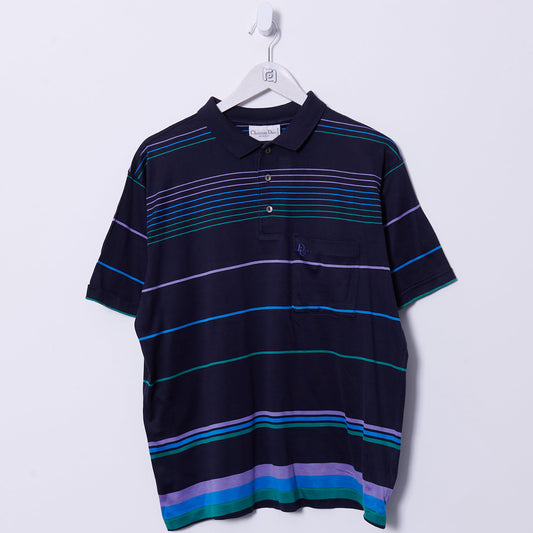 Vintage Christian Dior Polo Shirt Medium