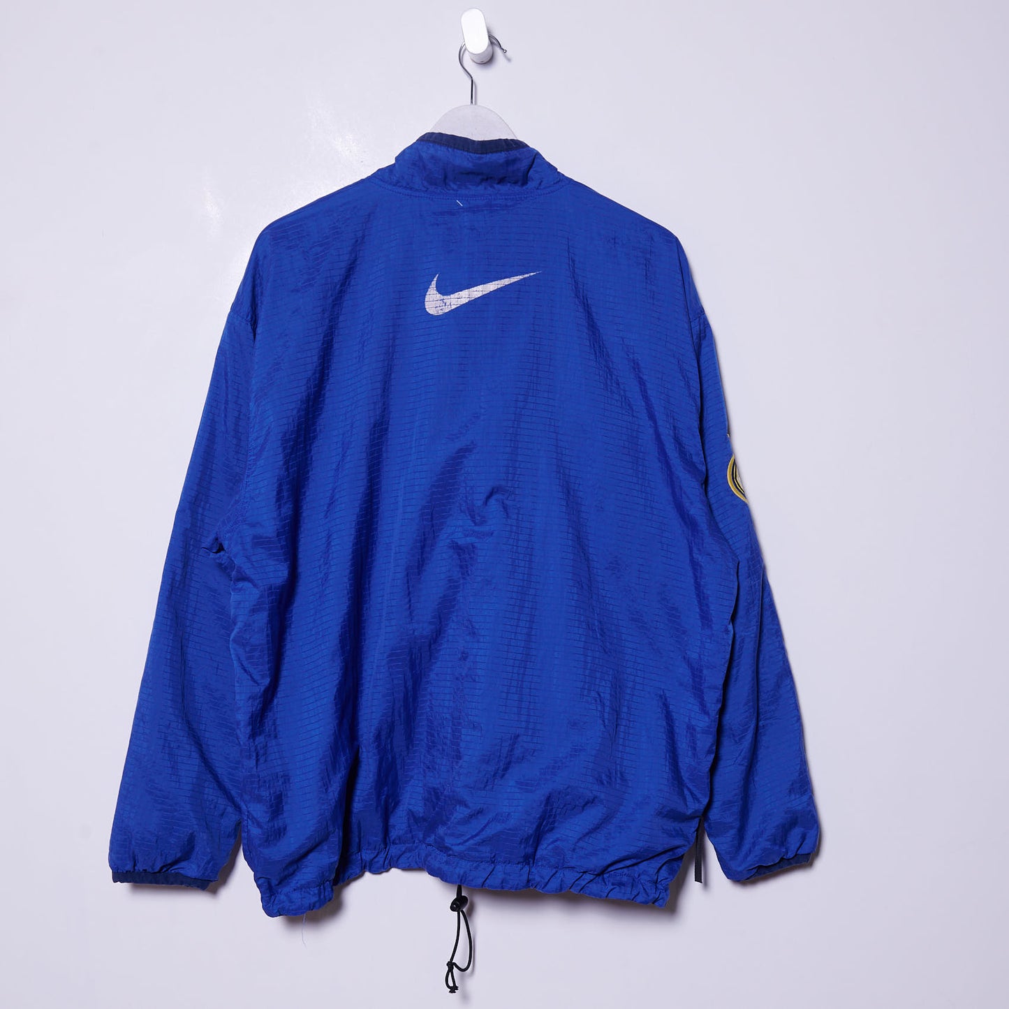 Vintage Inter Milan Nike 90s Reversible Quarter Zip Fleece Jacket Large