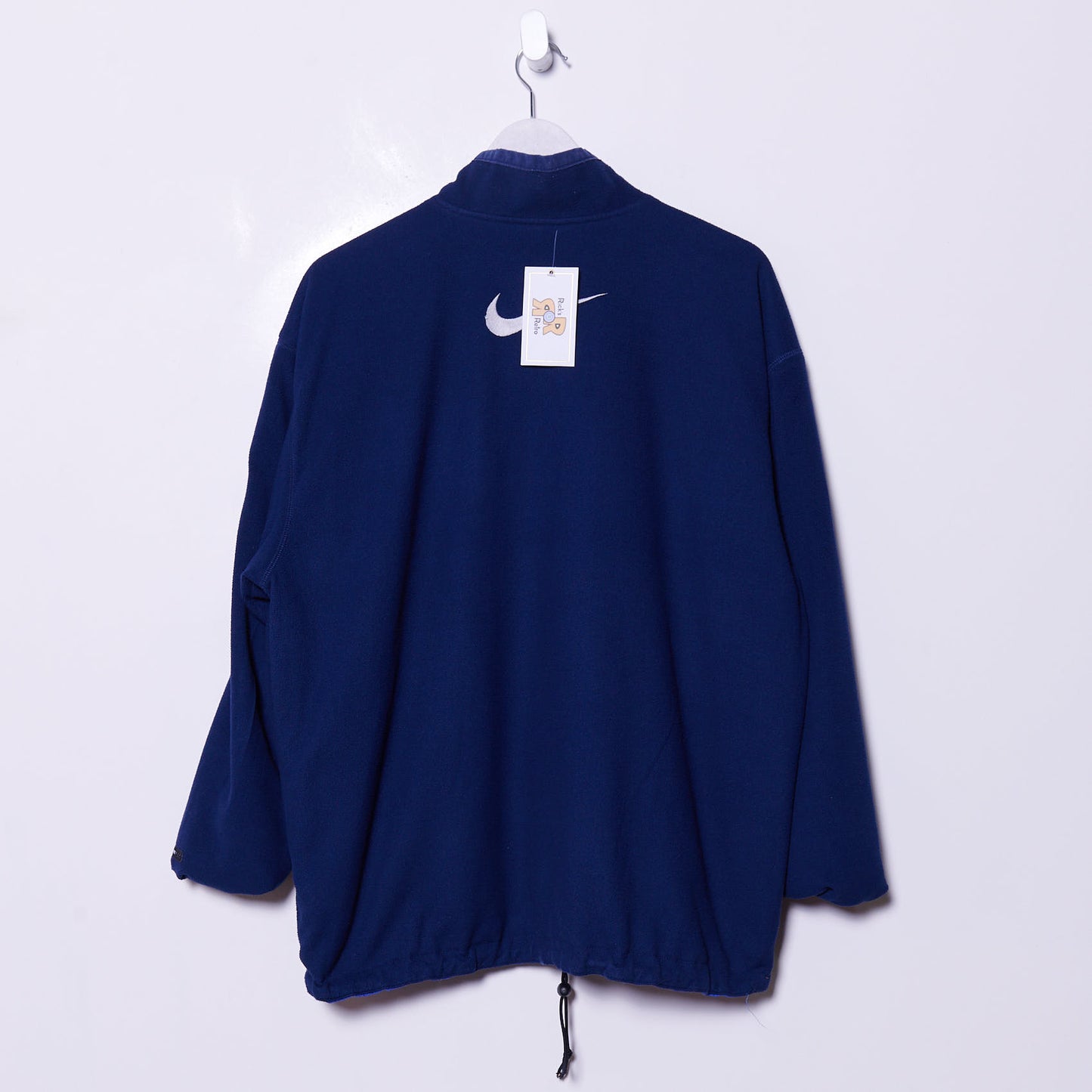 Vintage Inter Milan Nike 90s Reversible Quarter Zip Fleece Jacket Large