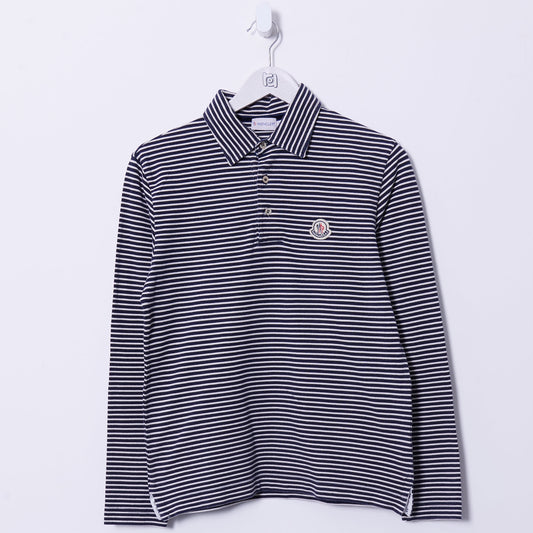 Vintage Moncler Long Sleeve Polo Shirt Small