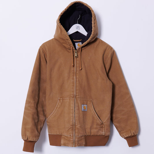 Vintage Carhartt Hooded Active Jacket Medium