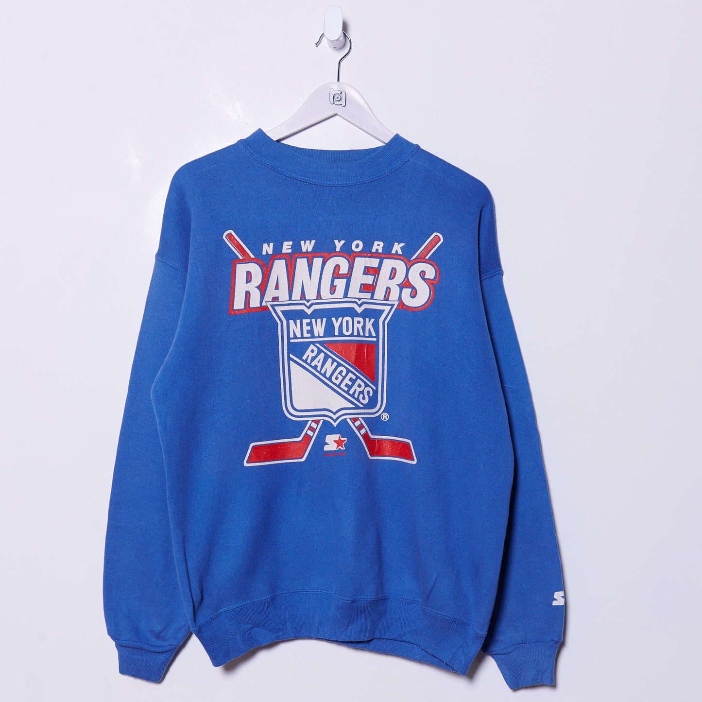 Vintage New York Rangers 90s Starter Sweatshirt Large