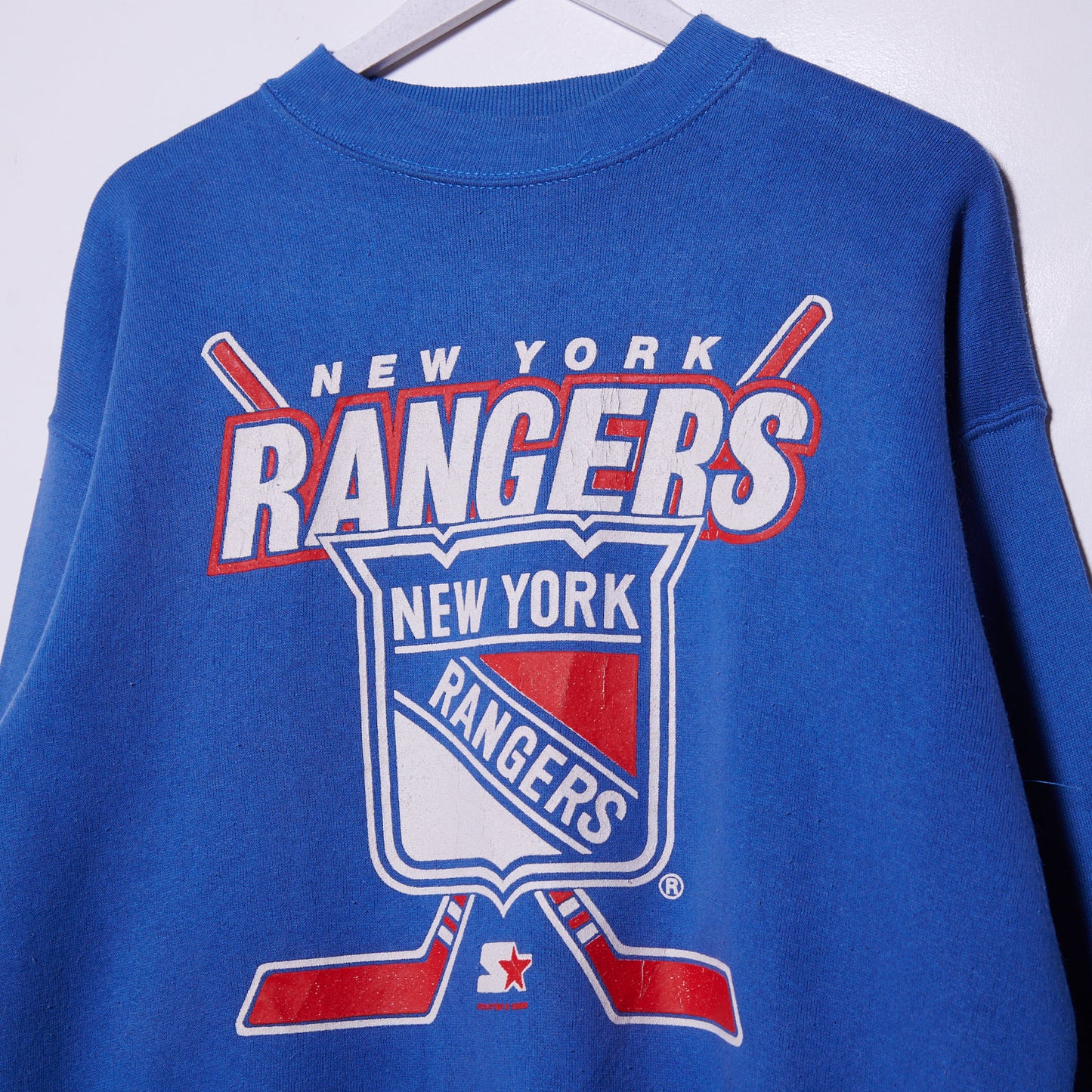 Vintage New York Rangers 90s Starter Sweatshirt Large