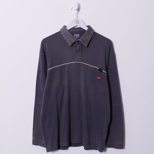 Vintage Nike Collared Sweatshirt Large
