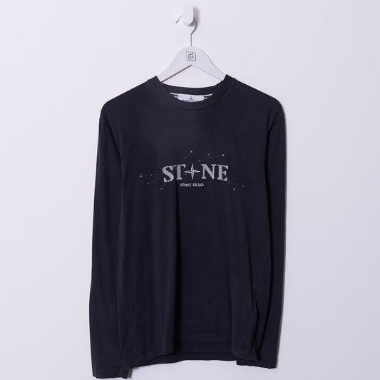Vintage Stone Island Long Sleeve T-Shirt Medium