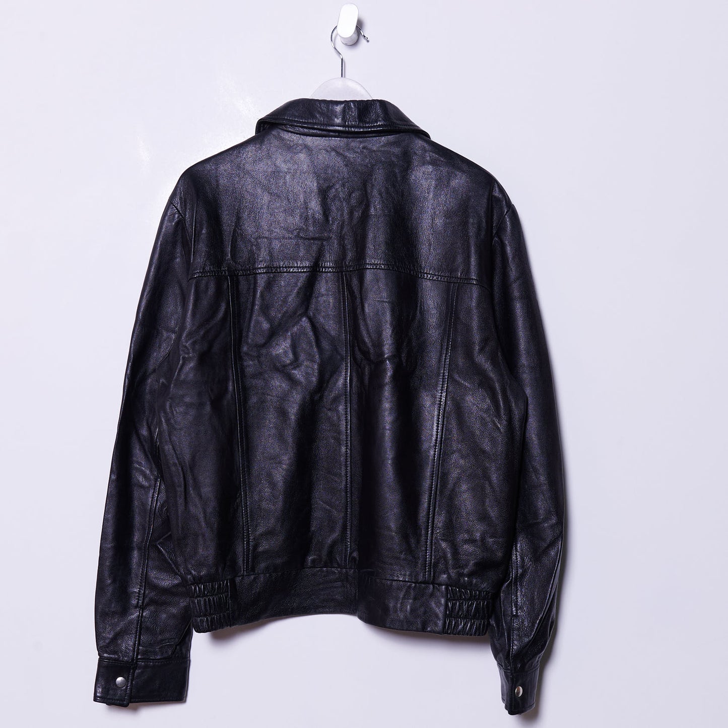Vintage 90s Italian Leather Jacket Medium
