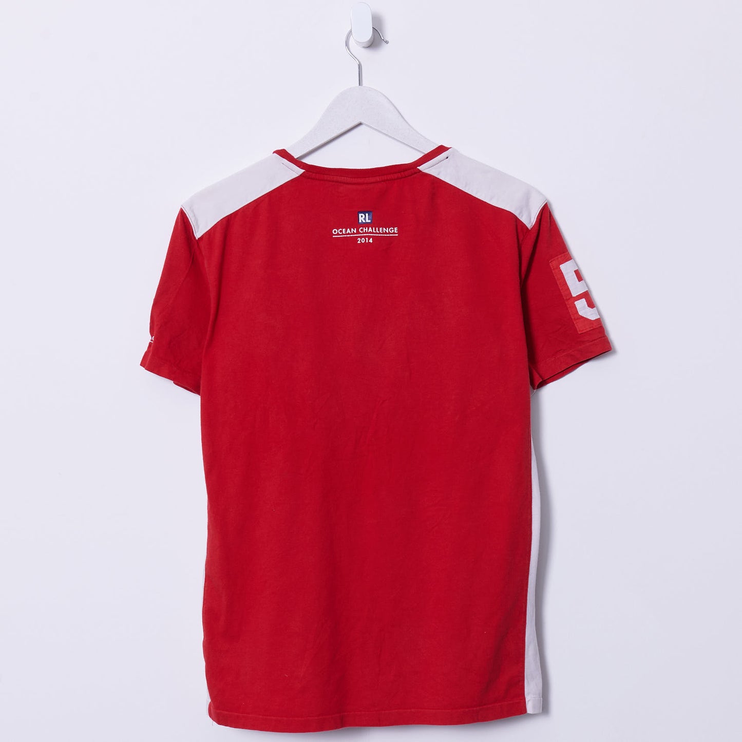 Vintage Ralph Lauren Great Britain Ocean Challenge Big Pont T-Shirt Medium