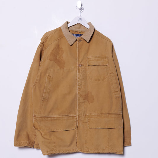 Vintage Ralph Lauren Workwear Corduroy Collar Hunting Jacket XL