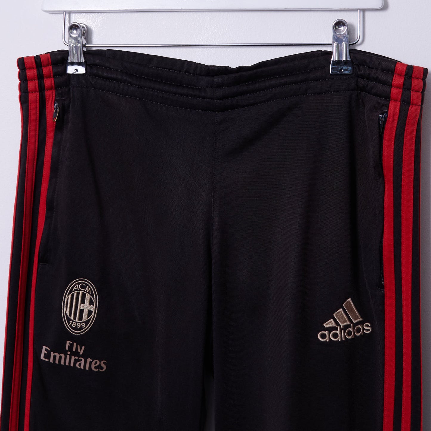Vintage AC Milan Adidas Track Bottoms Small