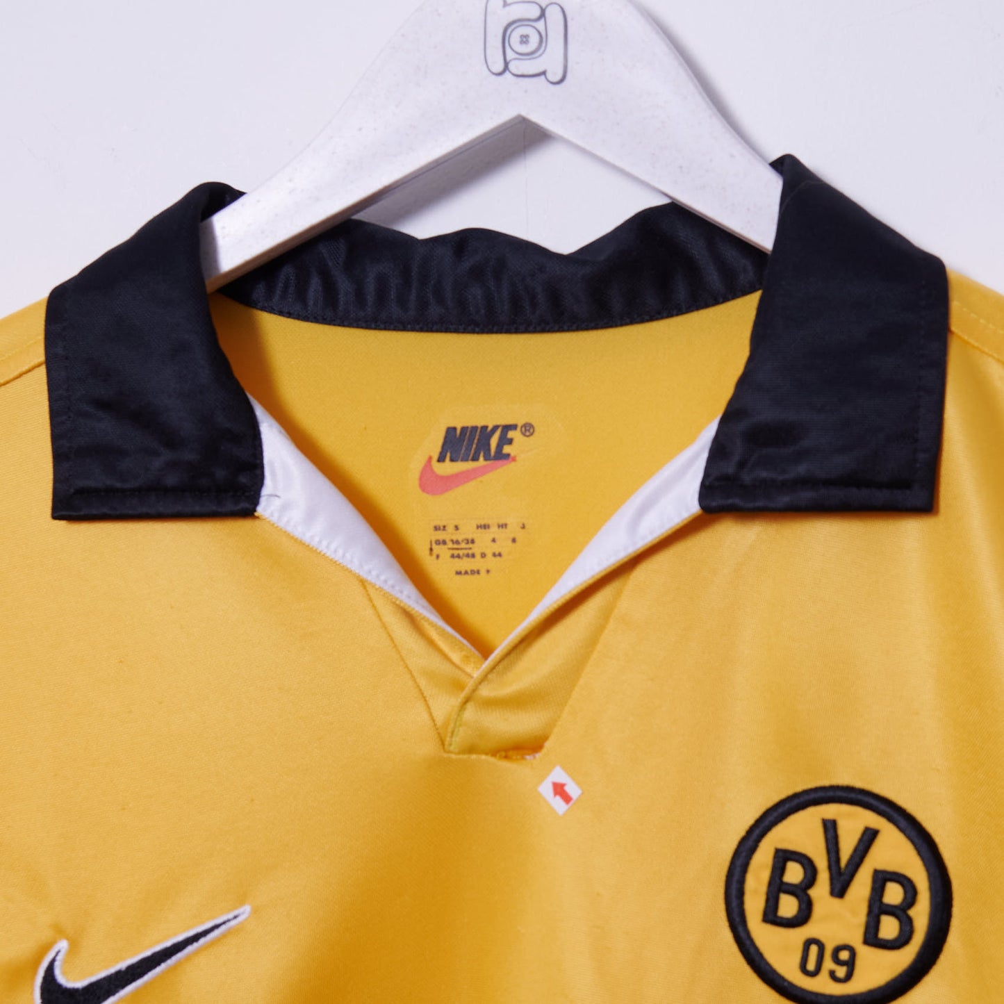 Vintage Borussia Dortmund 1998-2000 Nike Home Shirt Small