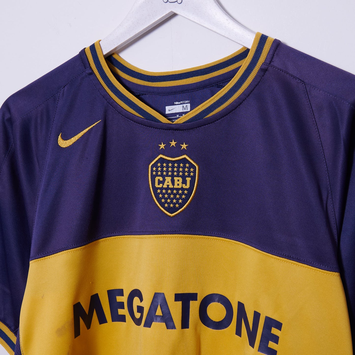 Vintage Boca Juniors 2003-2004 Nike Home Shirt #11 Medium